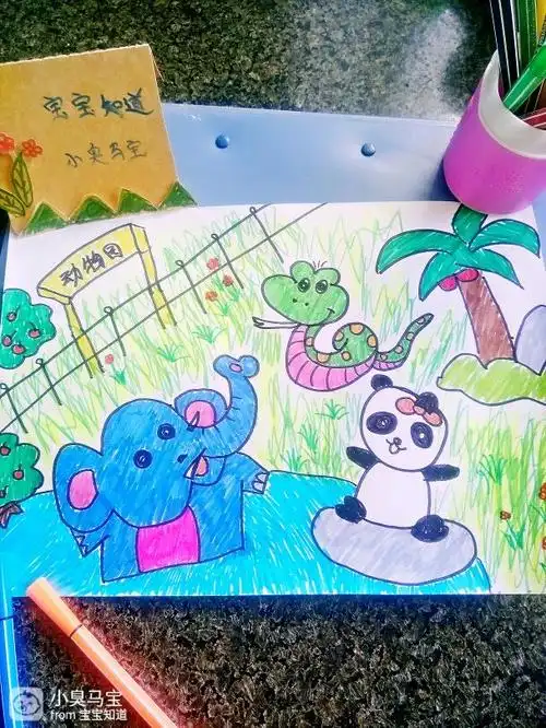 【四月亲子季】超级简单的简笔画动物园来了亲朋友 - 265学校教育网