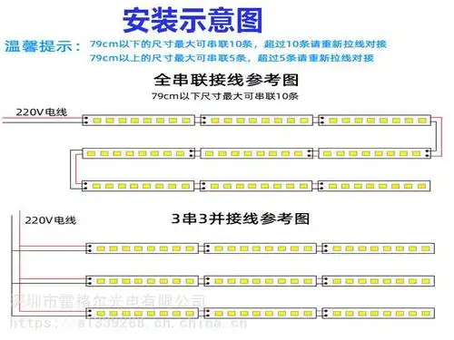 led硬灯条双排 12v144珠2835无频闪高亮灯条 珠宝货架展柜照明灯