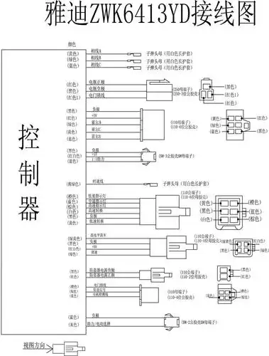 电动车控制器接线图解读