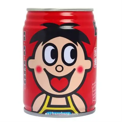 乳饮料旺仔牛奶复原乳铁罐245ml245ml