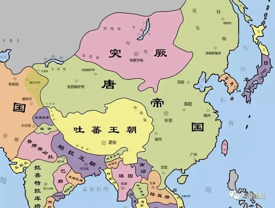 吐蕃王朝与大唐王朝的真实关系,并不是你想的那样