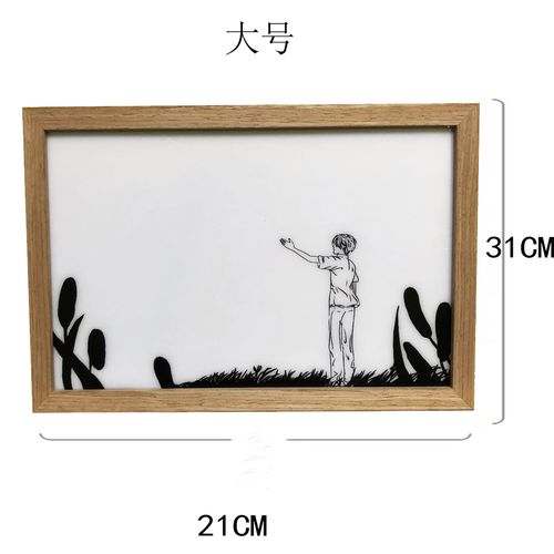 动漫夏目友人帐周边装饰灯光画房间小夜灯壁画发光相框灯生日礼物