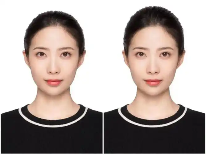 拍证件照女生发型_发型图片