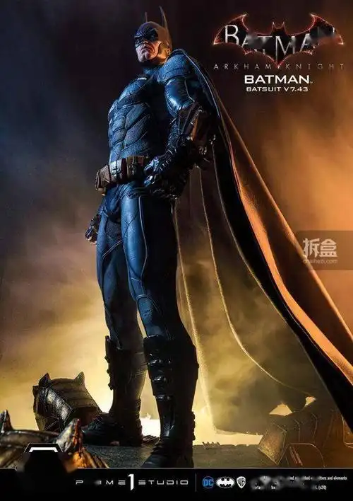 prime1studiop1s蝙蝠侠阿卡姆骑士v743战衣雕像