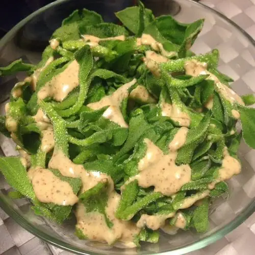 lila兔做的凉拌非洲冰菜