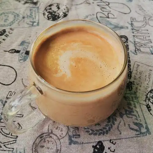 傻果子哎做的红茶咖啡拿铁鸳鸯仿星巴克