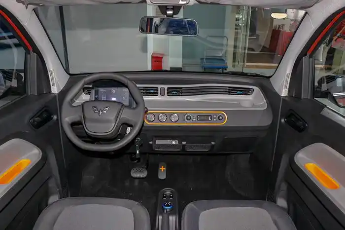 空间表现超出预期五菱宏光miniev静态体验