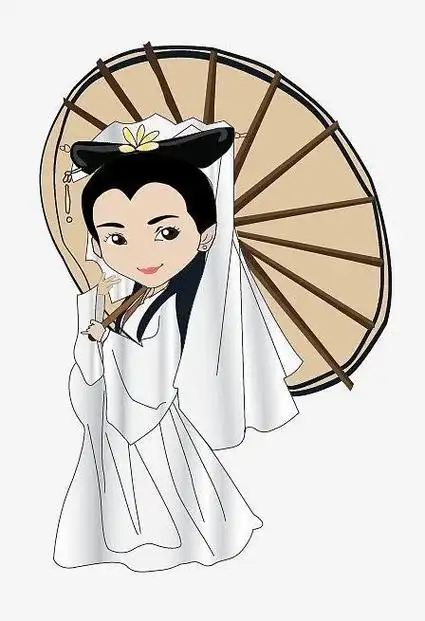 白蛇传简笔画6幅图