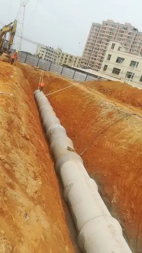 y10-y11段雨水管安装