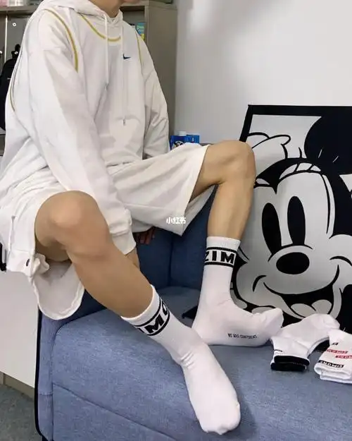 男生白色系袜子推荐04