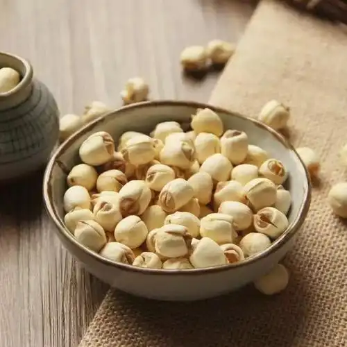 ④莲子——养心,安神③茯苓——祛湿②薏仁——清热,化湿