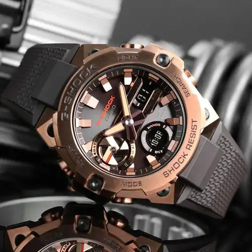 正品卡西欧gst-b400mv/b100d 火星g-shock限量版光能蓝牙手表男