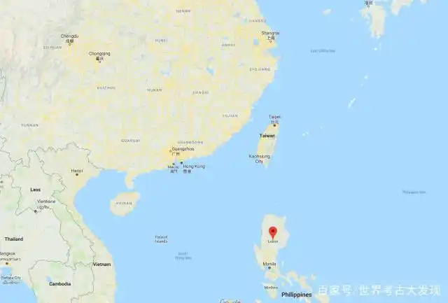 "吕宋人"发现地的位置