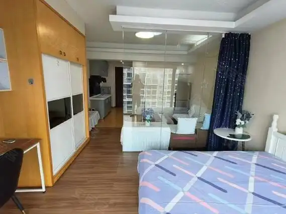 蔡屋围租房,港岛银座,精装一房家具家电齐全看房方便,罗湖租房-深圳58