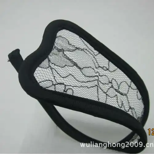 厂家直销 心型女c字裤 黑色网纱透视情趣c字裤