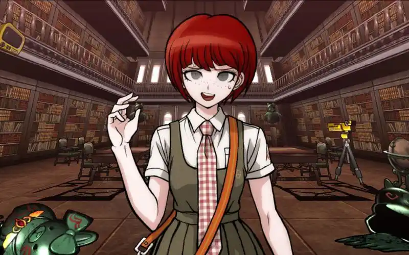 《弹丸论破2》爱岛模式 小泉真昼好感度对话收录 外出券攻略 图书馆篇