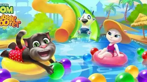 汤姆猫水上乐园汤姆猫修好了坏了的泳池游戏