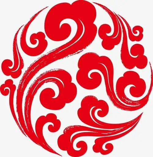 祥云剪纸设计图大全