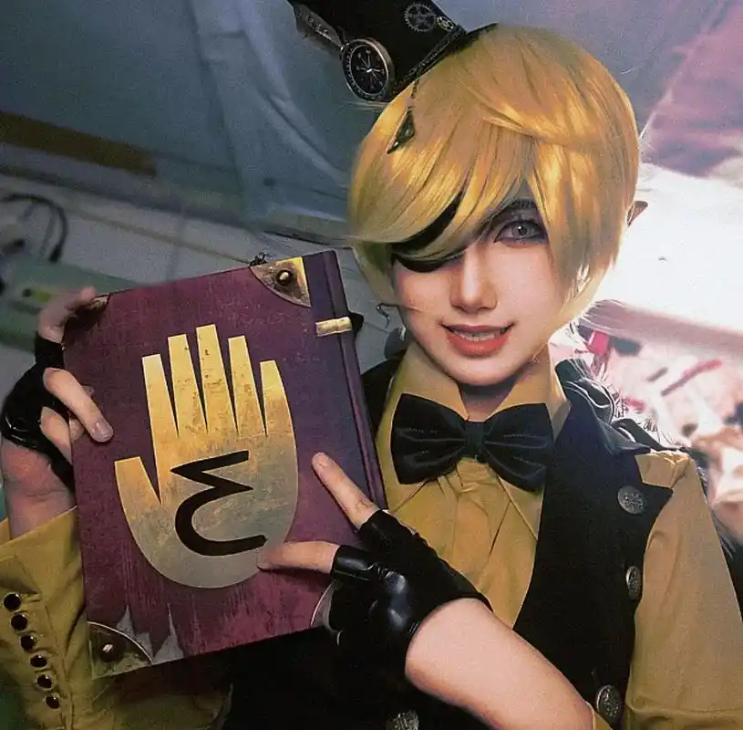 比姥姥试妆!#cos #怪诞小镇 #比尔赛弗 #比姥姥 #怪 - 抖音