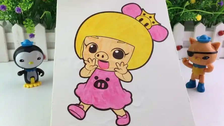 猪猪侠菲菲图画海底小纵队