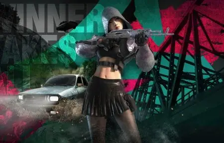 pubg 绝地求生 性感美女 4k游戏壁纸