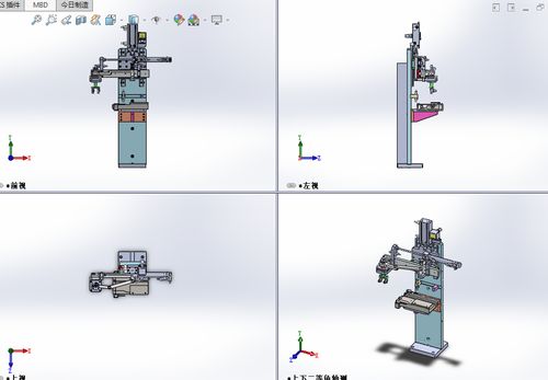 90度旋转连杆摆臂机械手横移联动机械手3d图纸 非标机械机构3d图