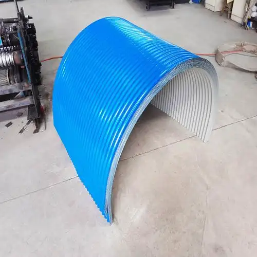 皮带机彩钢防雨罩