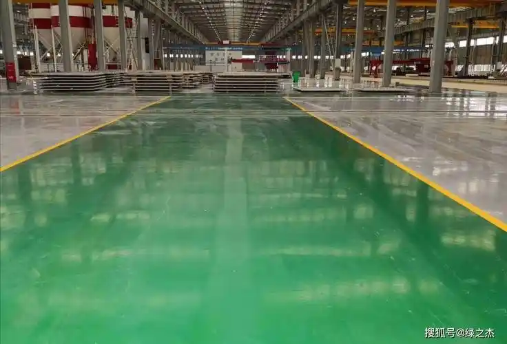 黄陂佳海工业园厂房地坪改造用环保耐磨防滑的环氧地坪漆施工单位绿之