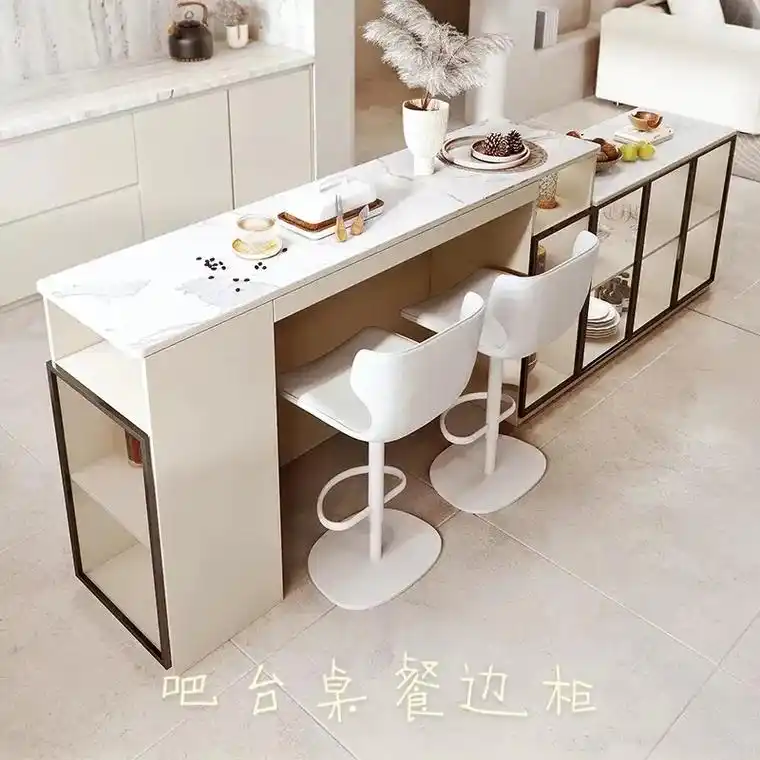 给你这款吧台桌餐边柜可以打多少分