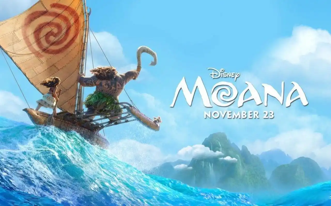 光影培华# 《海洋奇缘》讲述了作为航海世家后代的波利尼西亚公主莫