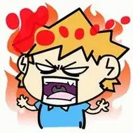 动漫生气表情宇宙世界大爆发