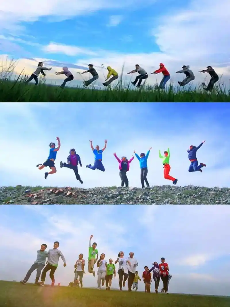 团建时如何拍出创意集体照 拍集体照时大家站成一排拍是不是会觉得很