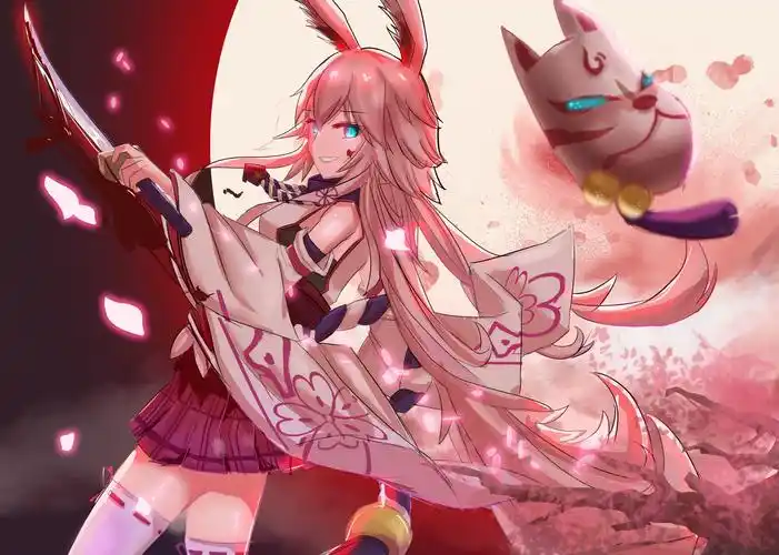 崩坏三八重樱超清美图全逆神巫女第三期