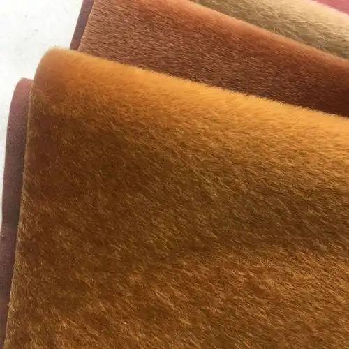 现货供应秋冬素色马毛皮革面料鞋子箱包皮具皮料多色可选可定制