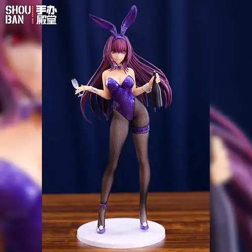 fgo斯卡哈兔女郎手办 fate命运之夜模型二次元动漫美少女机箱摆件
