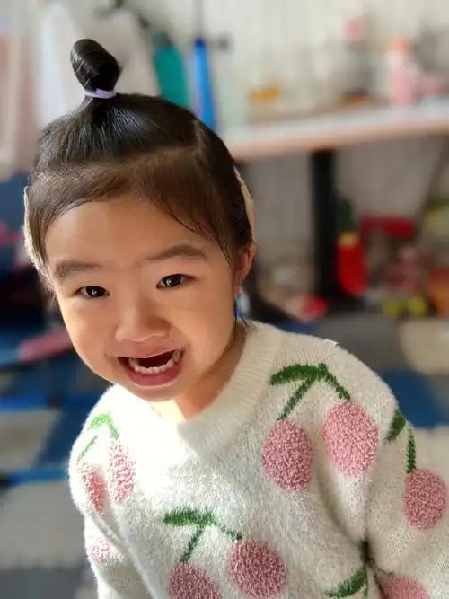 纯纯胎毛刘海儿