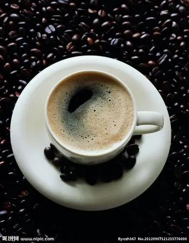 拿铁咖啡图片
