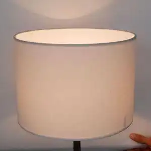 台灯灯罩简约酒店客房灯罩 span class=h>亚麻布 /span>台灯 span