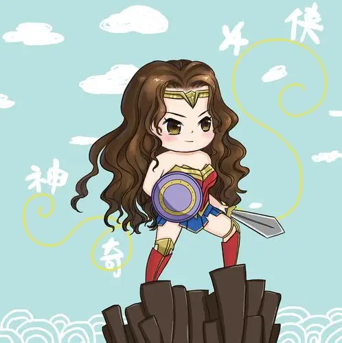 可爱与性感并存,心中充满正义的神奇女侠
