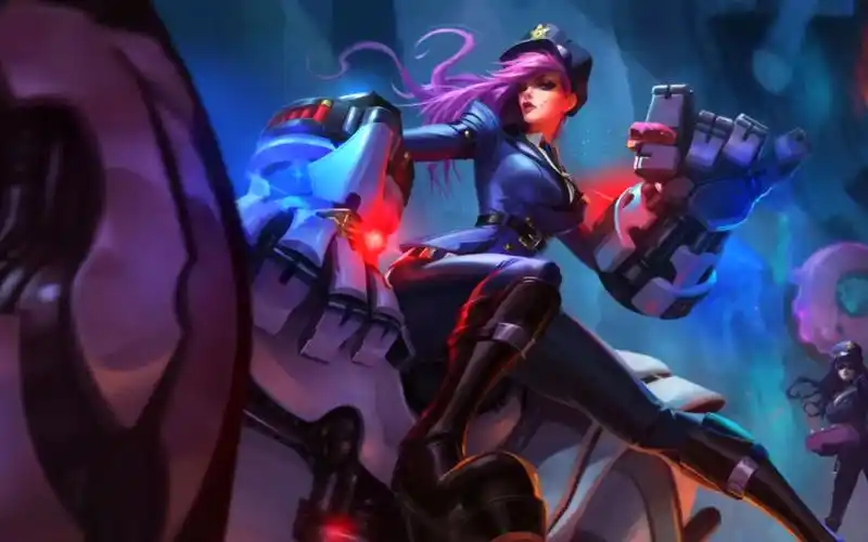 女警官 蔚 皮肤视频 - lol英雄联盟手游 officer vi wild rift skin