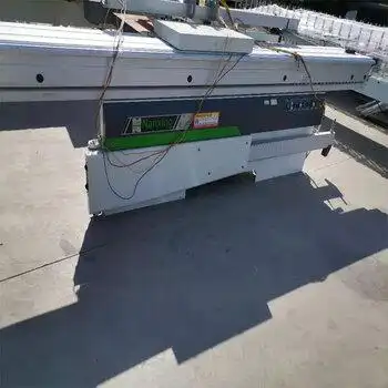 出售二手木工设备九成新南兴mj1132g精密推台锯