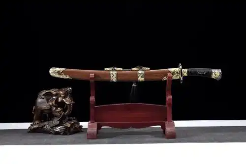 冷兵器双色龙凤清刀,鉴赏