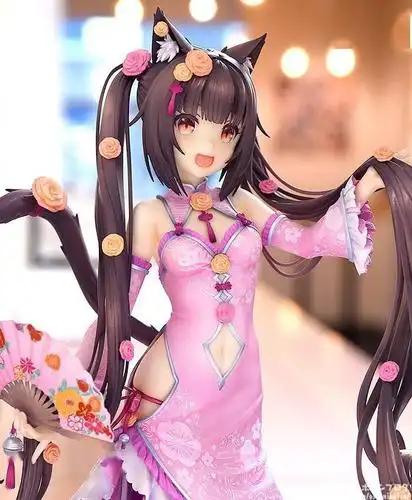 模玩资讯:gsc《猫娘乐园》巧克力 中华萝莉ver. 1/7比例涂装完成品