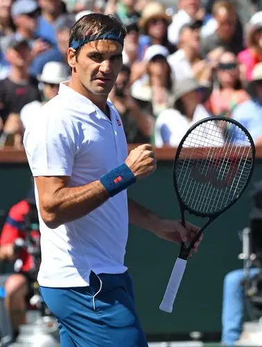 网球——巴黎银行公开赛:费德勒晋级四强(2)