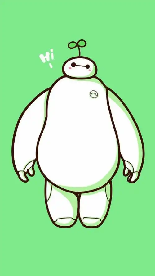 请你们给我大白最可爱最萌的图片不要文字,我要来做qq头像