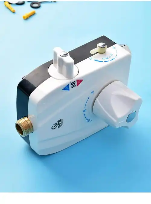 太阳能恒温阀电恒温混水阀冷热自动调温龙头开关明装2020新款抗冻恒温