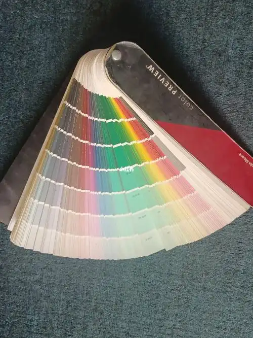 本杰明2000系列色卡