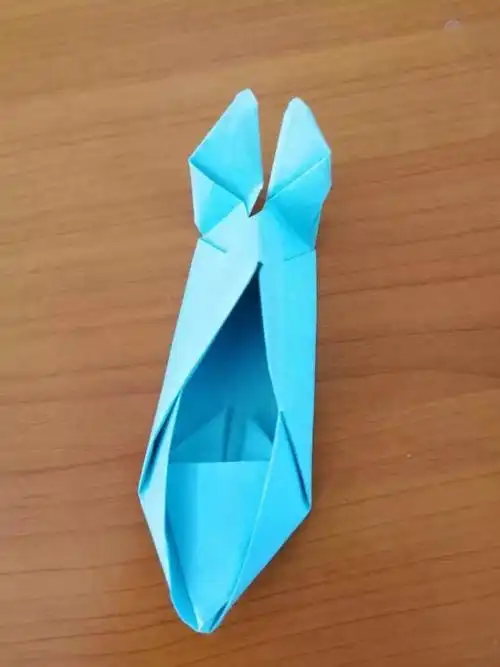 服务升级 3方块兔略微抽象但由于两只大耳朵太手工折纸兔子鞋子步骤