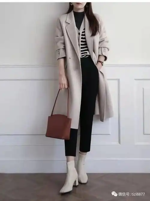 羊毛大衣怎么搭配裤子和鞋子好看