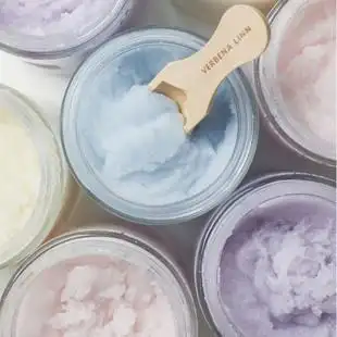 verbenalinn去角质海盐磨砂膏